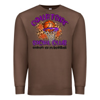 Chestnut courtside social club Premium Sweatshirt - MaliasSmallBusiness