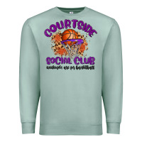 Seafoam courtside social club Premium Sweatshirt - MaliasSmallBusiness