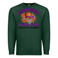 Sports Green courtside social club Premium Sweatshirt - MaliasSmallBusiness