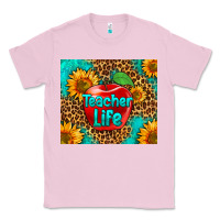Bubblegum Pink teacher life Classic Tee - HRA Design Shop