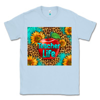 Dusty Blue teacher life Classic Tee - HRA Design Shop