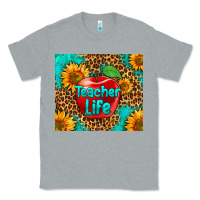 Heather Grey teacher life Classic Tee - HRA Design Shop