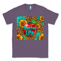 Lavender teacher life Classic Tee - HRA Design Shop