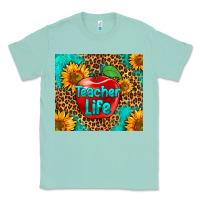 Seafoam teacher life Classic Tee - HRA Design Shop