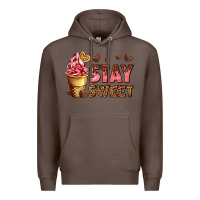 Coffee stay sweet Premium Hoodie - AdoDesignShop