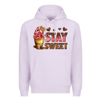Lilac stay sweet Premium Hoodie - AdoDesignShop