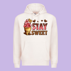 Stay Sweet Premium Hoodie Designed By Adodesignshop