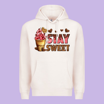 Stay Sweet Premium Hoodie Designed By Adodesignshop