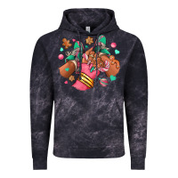 Cloud Black pink christmas black girl sneakers Vintage Hoodie - RanaPortraitStore