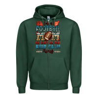 Sports Green i'm a american football mom we don't do that keep Zipper Hoodie - Jasminsmagicworld