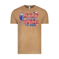 Vintage Camel sleep all day nurse all night Vintage Tee - texasbilliewilder