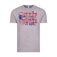 Vintage Zinc sleep all day nurse all night Vintage Tee - texasbilliewilder