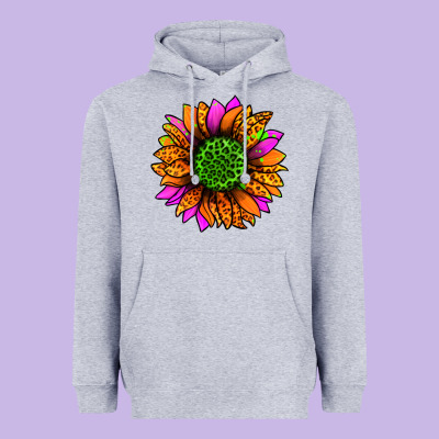 Halloween Sunflower Heavyweight Hoodie Designed By Jasminsmagicworld