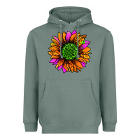 Sage halloween sunflower Heavyweight Hoodie - Jasminsmagicworld