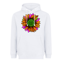 White halloween sunflower Heavyweight Hoodie - Jasminsmagicworld