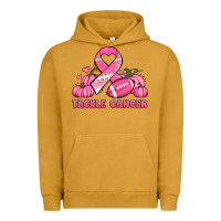 Pigment Peanut Butter tackle cancer pumpkins football and ribbon breast cancer awareness Urban Hoodie - Jasminsmagicworld