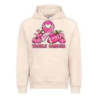 Sandshell tackle cancer pumpkins football and ribbon breast cancer awareness Urban Hoodie - Jasminsmagicworld