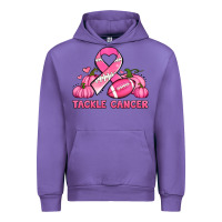 Tulip tackle cancer pumpkins football and ribbon breast cancer awareness Urban Hoodie - Jasminsmagicworld