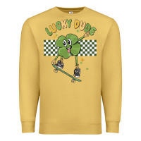 Antique Gold lucky dude Premium Sweatshirt - MaliasSmallBusiness