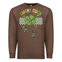 Chestnut lucky dude Premium Sweatshirt - MaliasSmallBusiness
