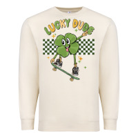Sandshell lucky dude Premium Sweatshirt - MaliasSmallBusiness