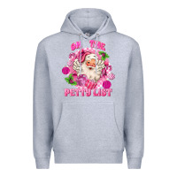 Heather Grey on the petty list Premium Hoodie - MaliasSmallBusiness