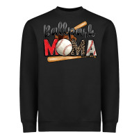 Black ballpark mama baseball Heavyweight Sweatshirt - Zillion Design Studio