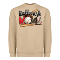Mushroom ballpark mama baseball Heavyweight Sweatshirt - Zillion Design Studio