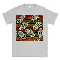 Moon Dust african mask seamless pattern Classic Tee - BundleAndBundleShop