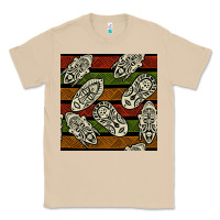 Mushroom african mask seamless pattern Classic Tee - BundleAndBundleShop