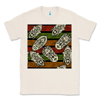 Natural african mask seamless pattern Classic Tee - BundleAndBundleShop