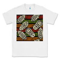 White african mask seamless pattern Classic Tee - BundleAndBundleShop
