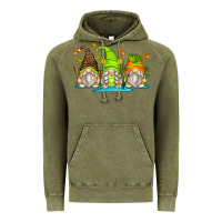 Vintage Olive frog gnomes Vintage Hoodie - Zillion Design Studio