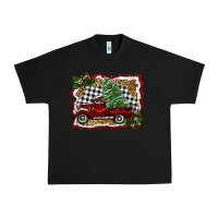 Black christmas truck with tree Urban Heavy Tee - RanaPortraitStore