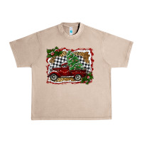 French Oak christmas truck with tree Urban Heavy Tee - RanaPortraitStore