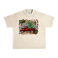 Christmas Truck With Tree Urban Heavy Tee | Teevron