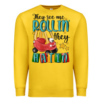 Lemon they see me rollin' they hatin' Premium Sweatshirt - MaliasSmallBusiness