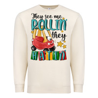 Sandshell they see me rollin' they hatin' Premium Sweatshirt - MaliasSmallBusiness
