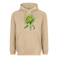 Mushroom sun fill green green sunflower Heavyweight Hoodie - LillyAllenDesigns