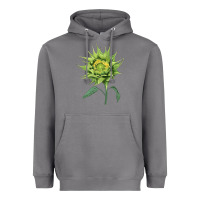 Storm sun fill green green sunflower Heavyweight Hoodie - LillyAllenDesigns