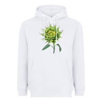 White sun fill green green sunflower Heavyweight Hoodie - LillyAllenDesigns