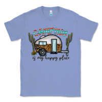 Colony Blue camping is my happy place Classic Tee - CowhideDigitalArt