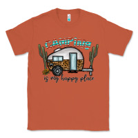 Copper camping is my happy place Classic Tee - CowhideDigitalArt