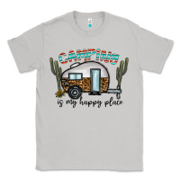 Moon Dust camping is my happy place Classic Tee - CowhideDigitalArt