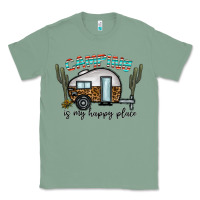 Sage camping is my happy place Classic Tee - CowhideDigitalArt