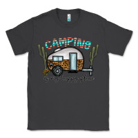 Smoke camping is my happy place Classic Tee - CowhideDigitalArt