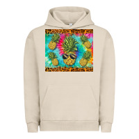 Pigment French Oak summer pineapple Urban Hoodie - BarkalooDesign