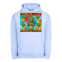 Pigment Grape Ice summer pineapple Urban Hoodie - BarkalooDesign