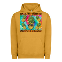Pigment Peanut Butter summer pineapple Urban Hoodie - BarkalooDesign