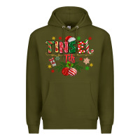 Army Green tinsel tits Premium Hoodie - MaliasSmallBusiness